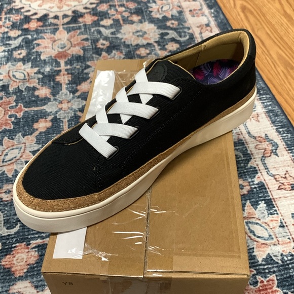 Revitalign Waco show company sneakers qvc shoes orthotic gore slip on new black - Picture 3 of 4